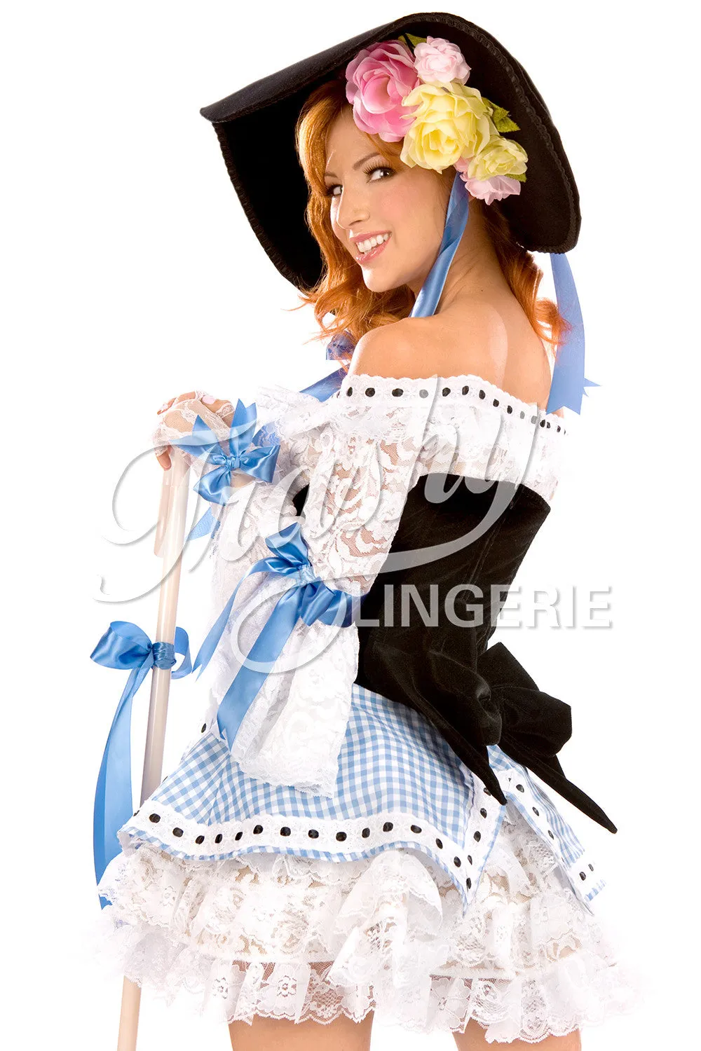 Velvet Bo Peep Over Dress
