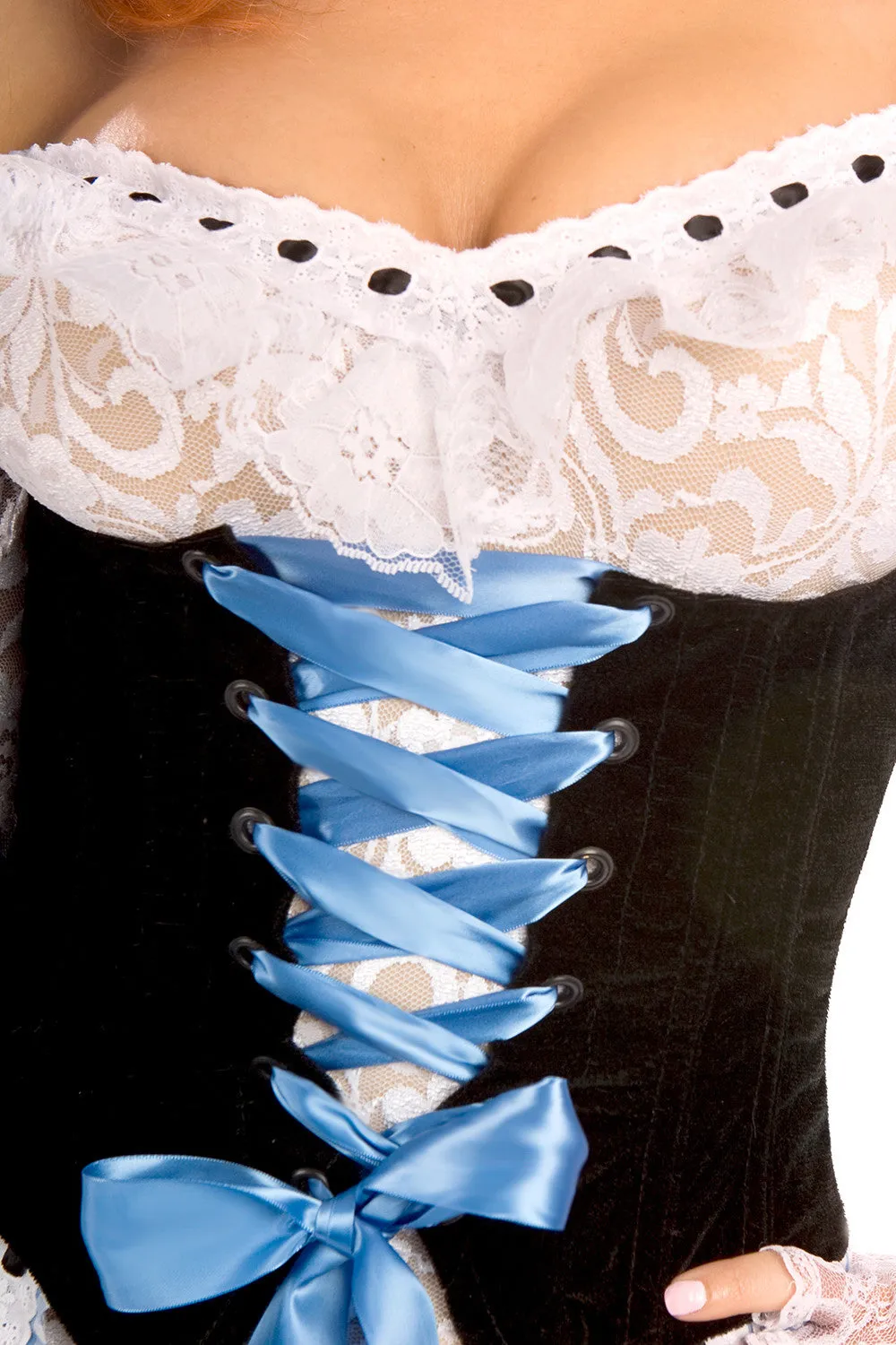 Velvet Bo Peep Over Dress