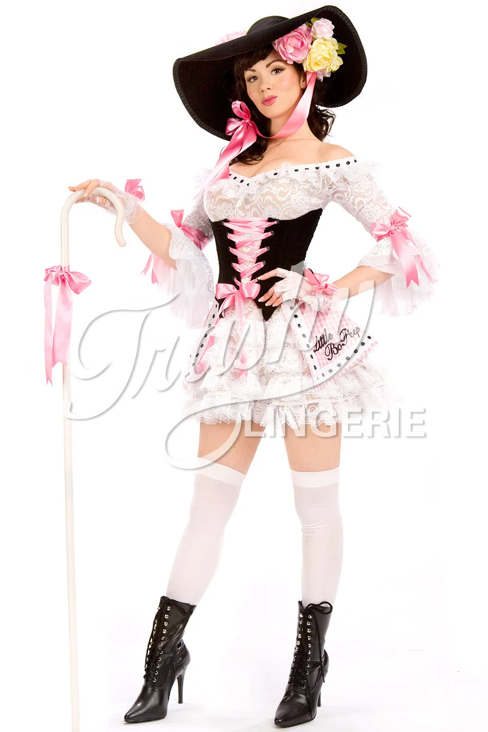 Velvet Bo Peep Over Dress