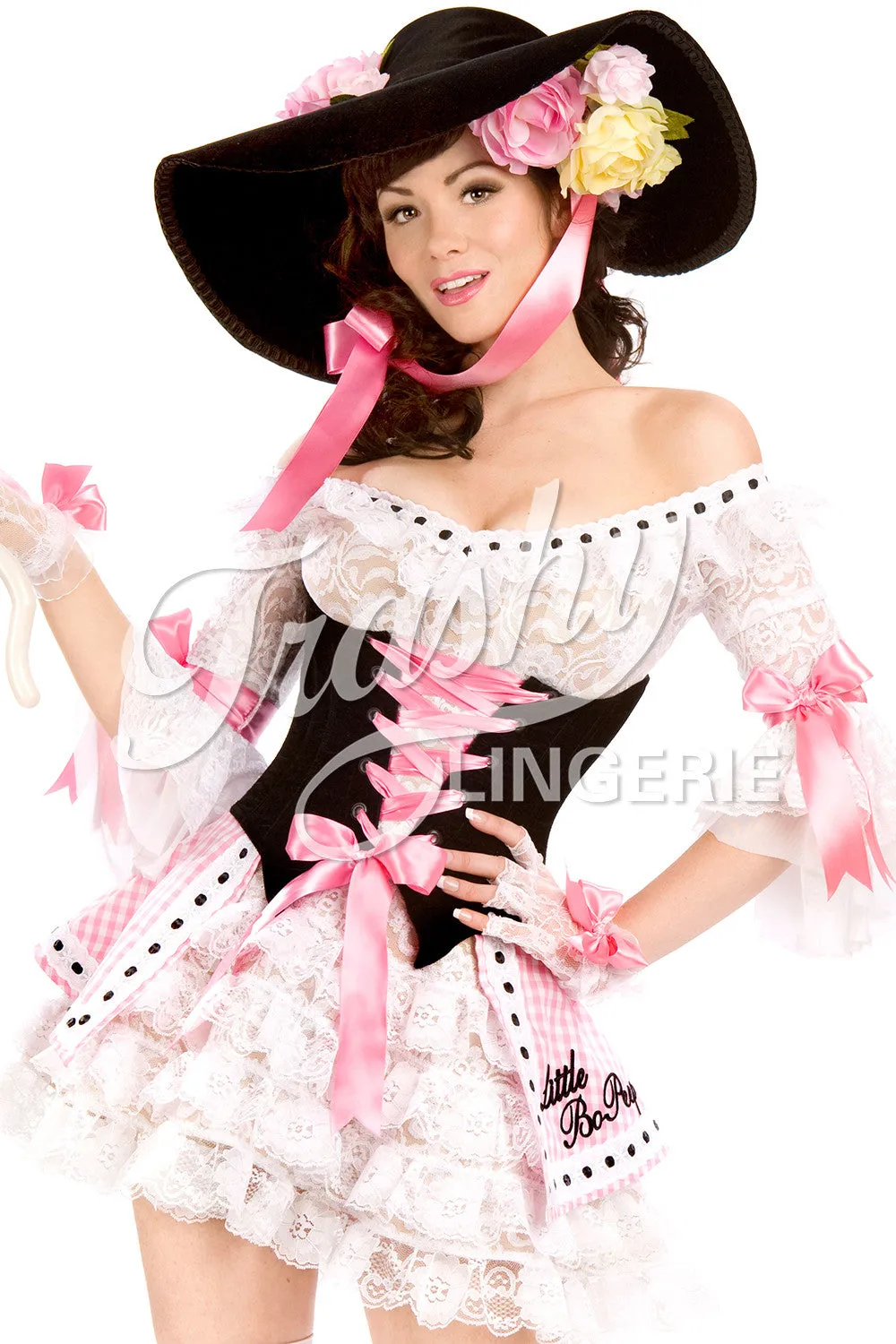 Velvet Bo Peep Over Dress