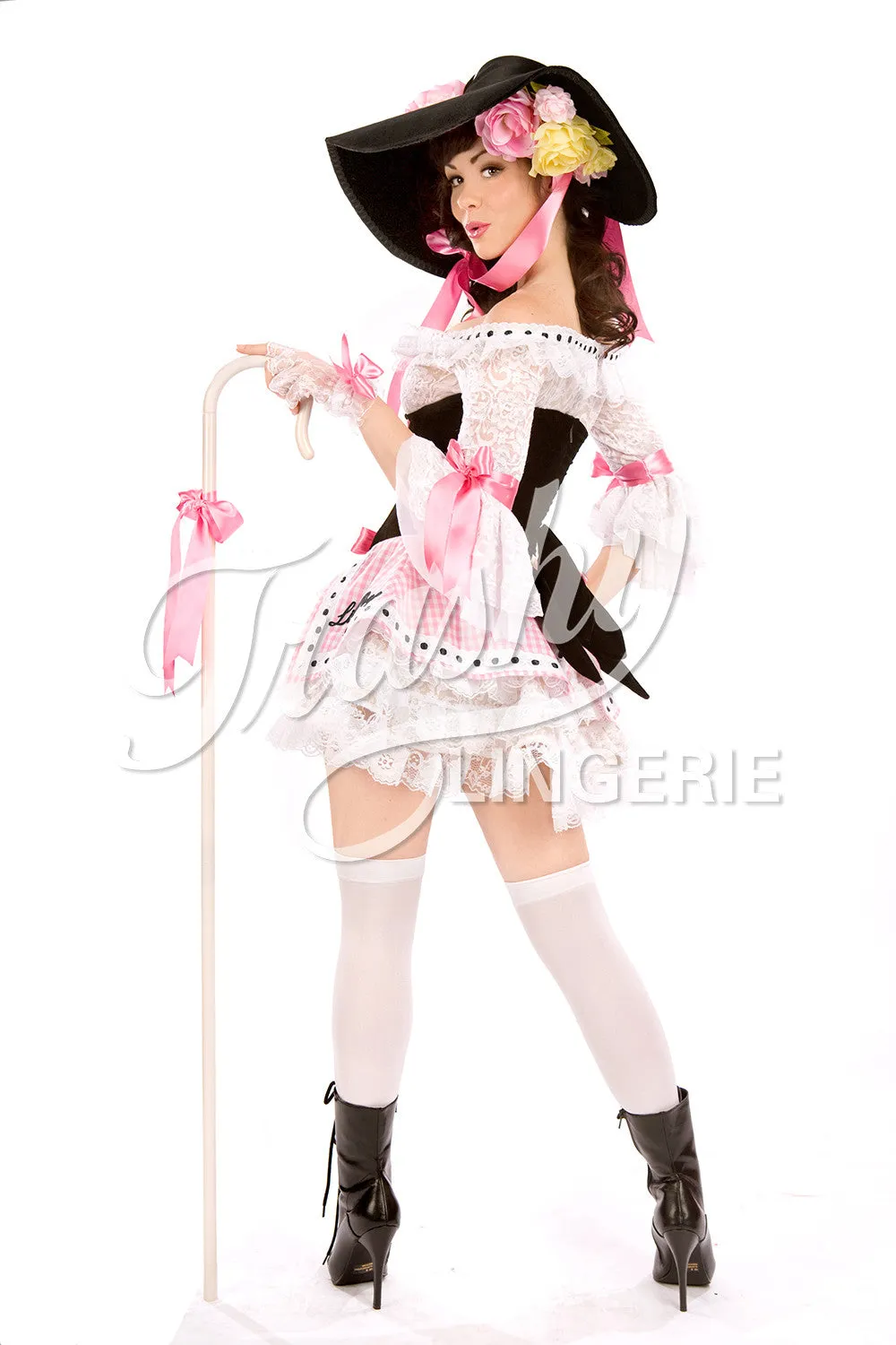 Velvet Bo Peep Over Dress