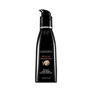 Wicked Aqua Lubricant Cinnamon Bun 4oz