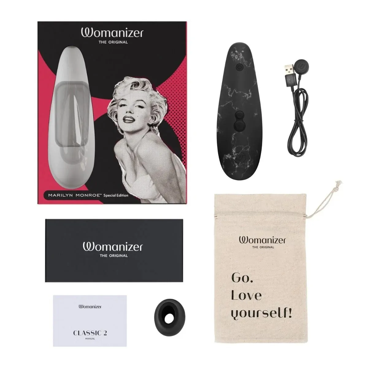 Womanizer Classic 2 Marilyn Monroe Edition Clitoral Stimulator