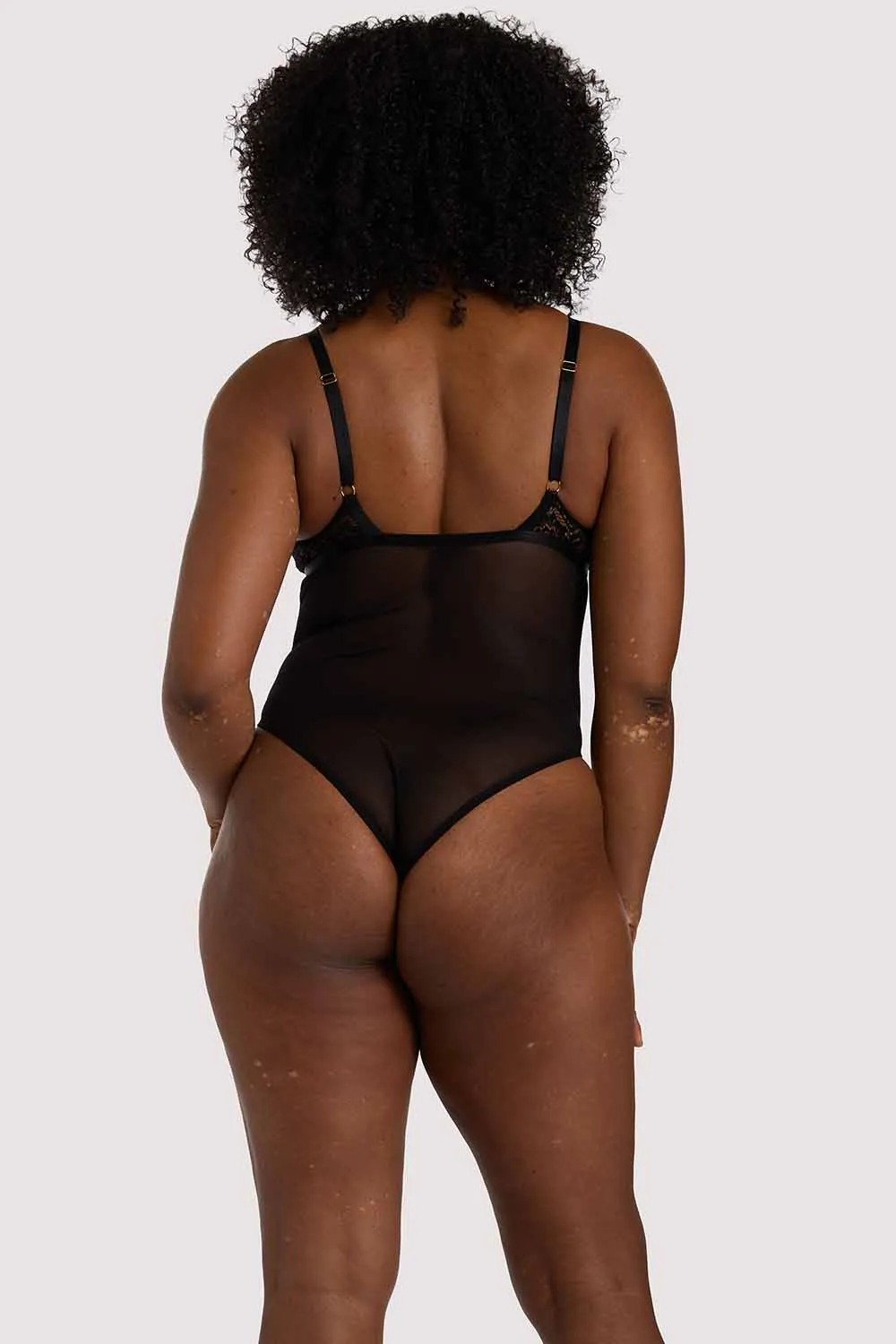 x PP Tinar Black Lace Body