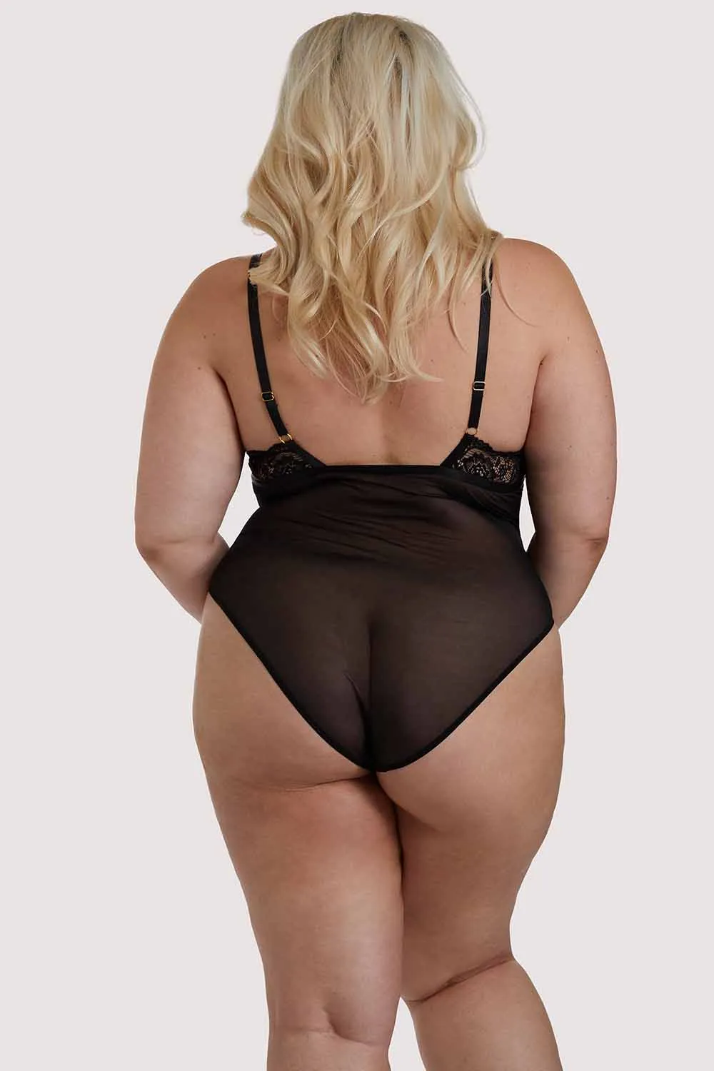 x PP Tinar Black Lace Body