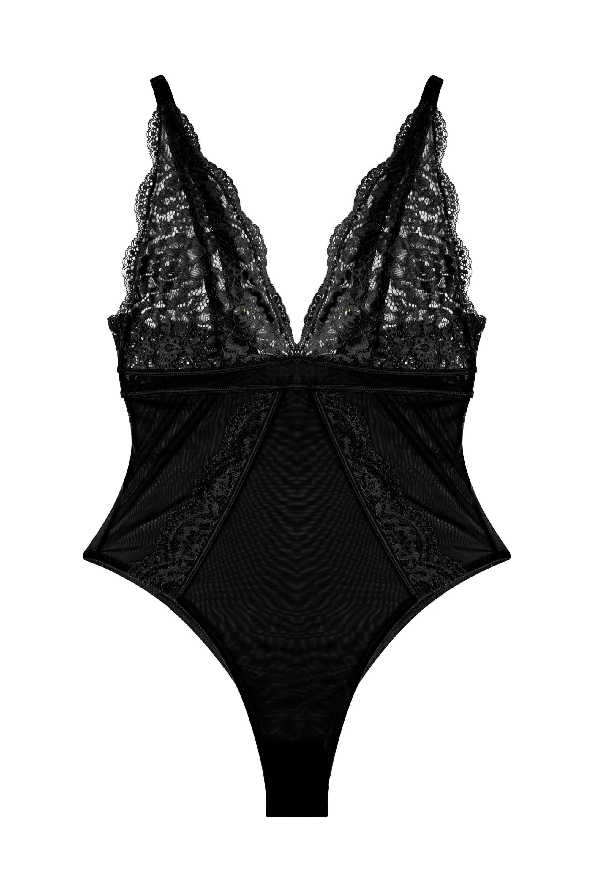 x PP Tinar Black Lace Body