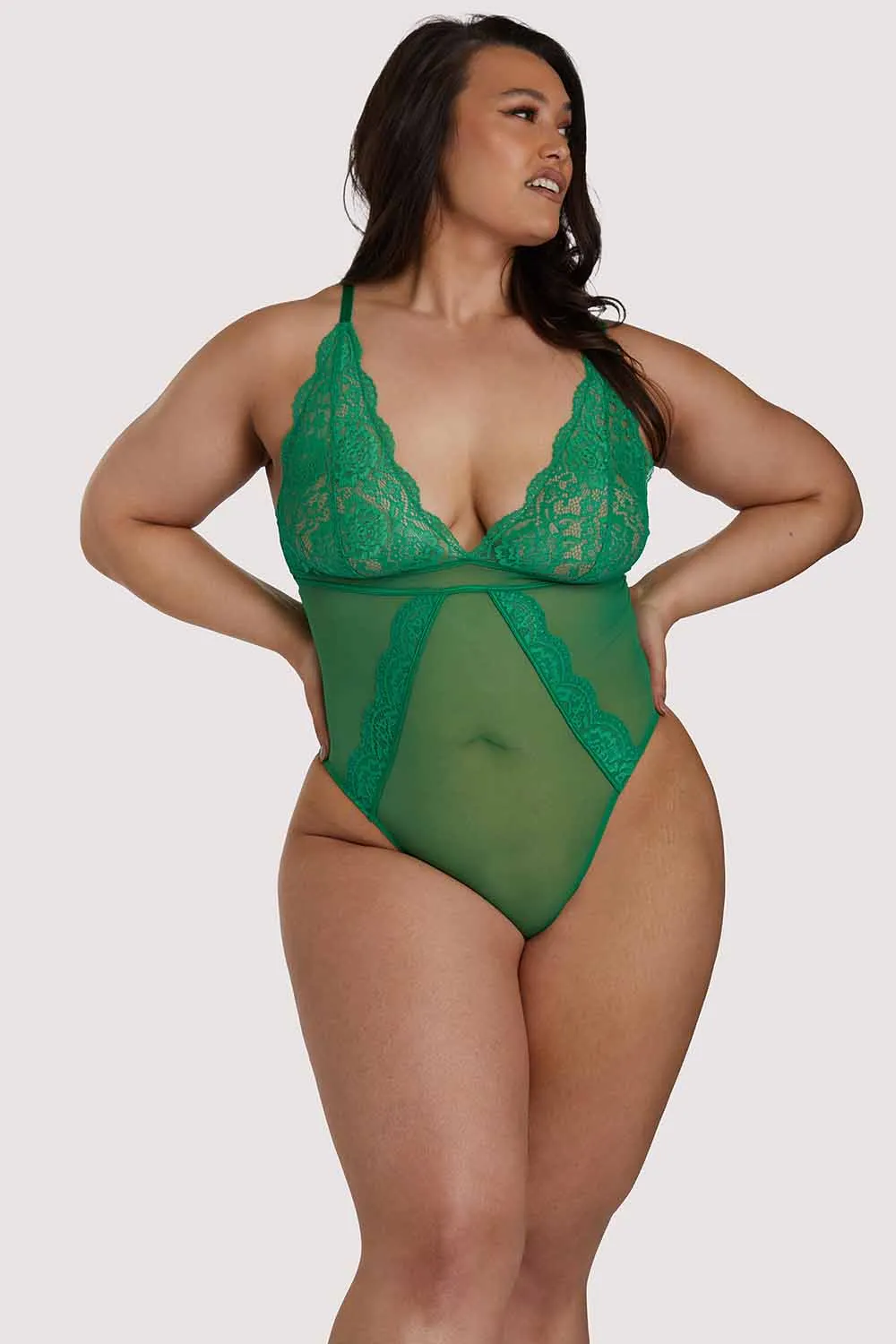 x PP Tinar Lace Green Body