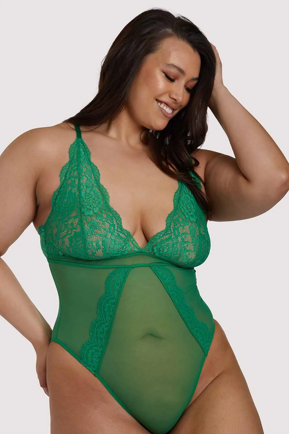 x PP Tinar Lace Green Body