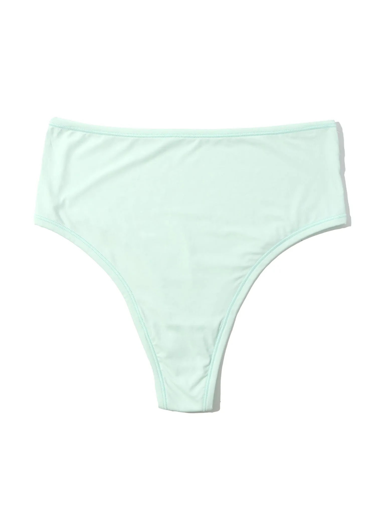YourFit High Rise Thong Crystal Clear Blue